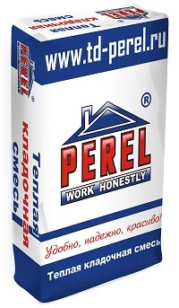 Теплоизоляционный кладочный раствор Perel TKS 8520 зима