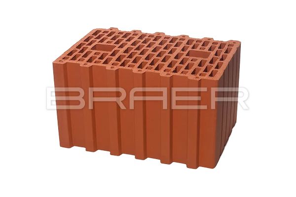 BRAER Ceramic Thermo 10.7 НФ (Крупноформатный поризованный блок 38)